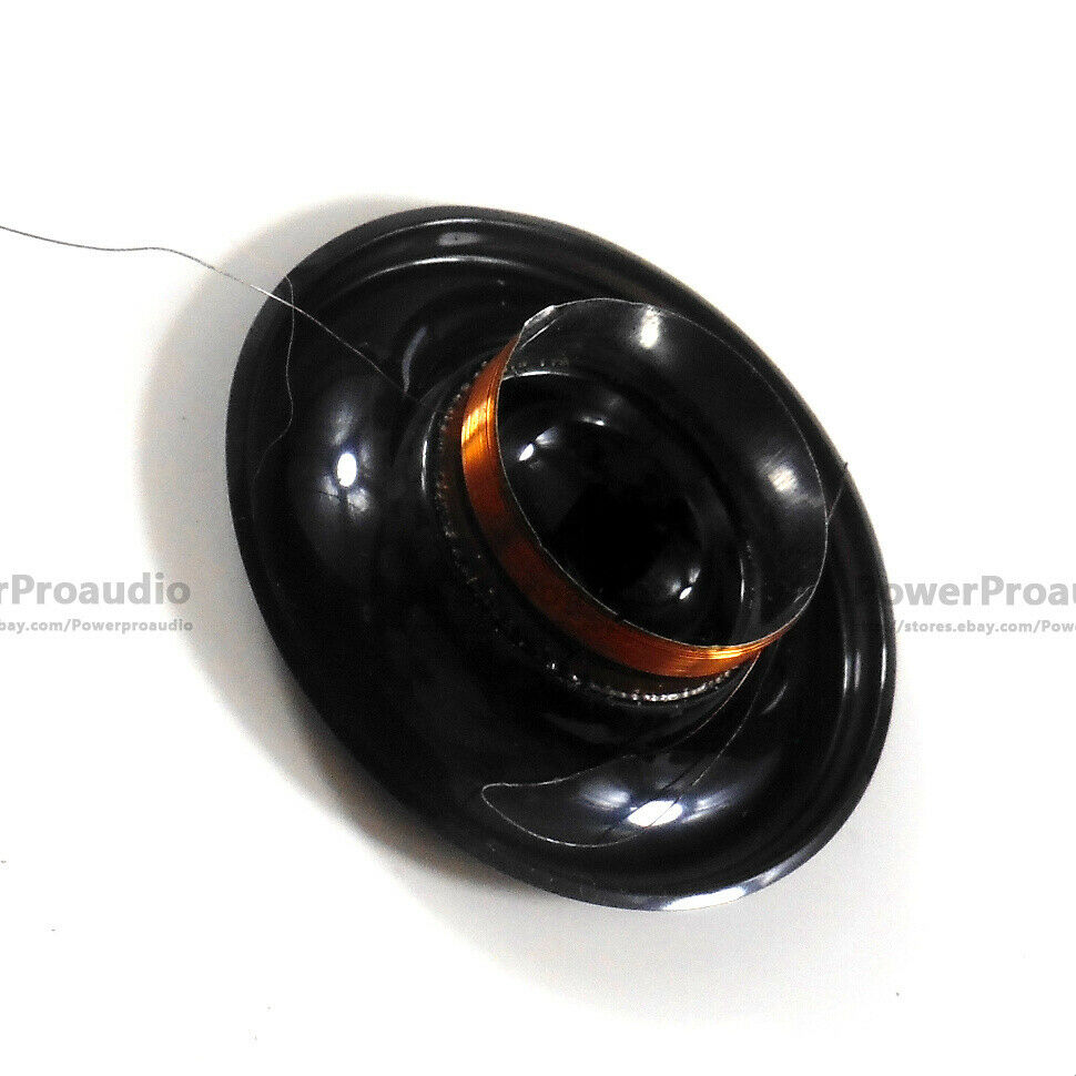 2pcs 13.28mm Tweeter Diaphragm Dome Tweeters Voice Coil for JBL Control black