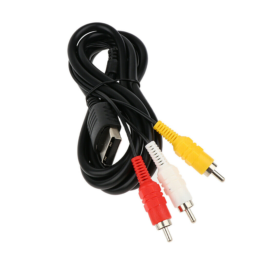 Audio Video Stereo Cable for Sega   Console AV Composite Cord 1.8m RCA