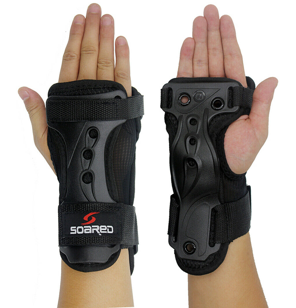 2 Set Skating Snowboard Wrist Guard Protective Gear Glove Wrist Support Pad