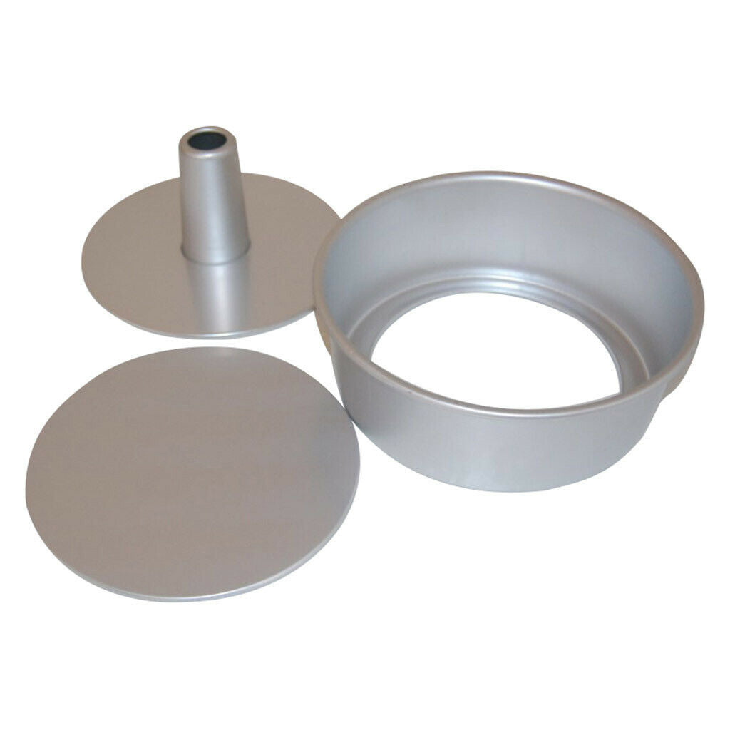 6 &8 Inch Aluminum Round Chiffon Cake Mold Nonstick Angel Food Cake Pan