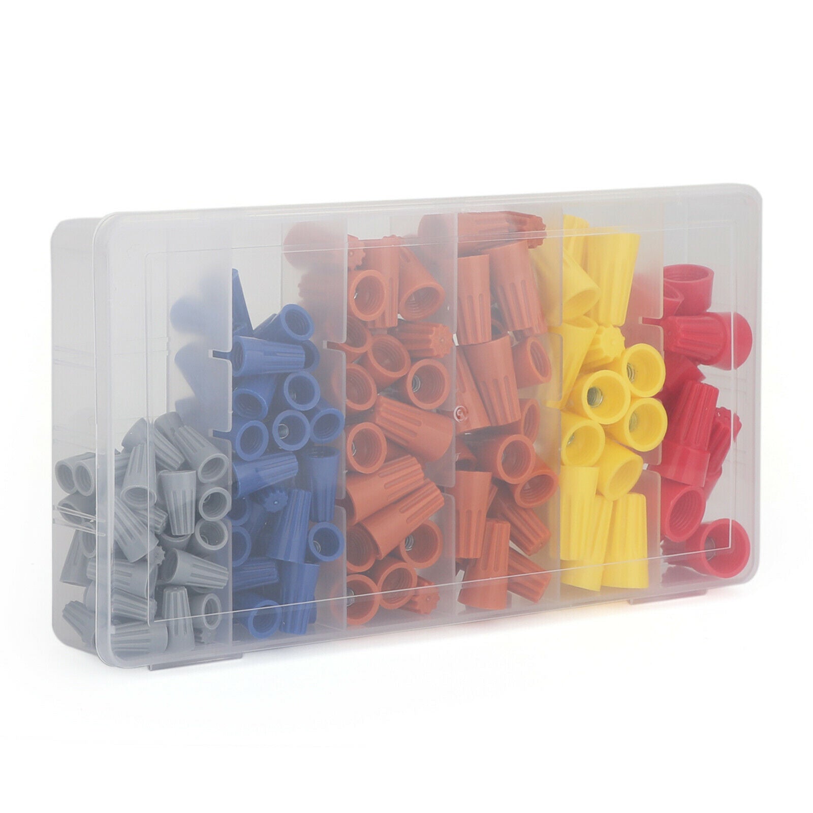 158pc Wire Connectors Assortment Kit Set 22-14/14-18 AWG Caps Nuts CN