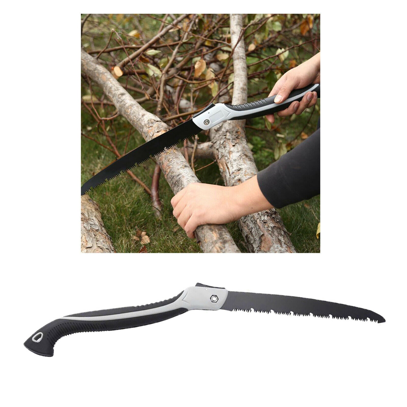 Pruning Saw Triple Cut Wood Sawing Tool Tree Trimming for Outdoor Camping