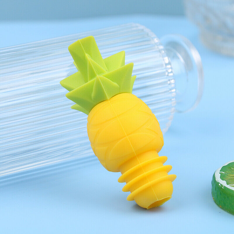 1Pcs Creative Pineapple Shape Wine Bottle Stopper Kitchen Bar Cap Tool Gi.l8