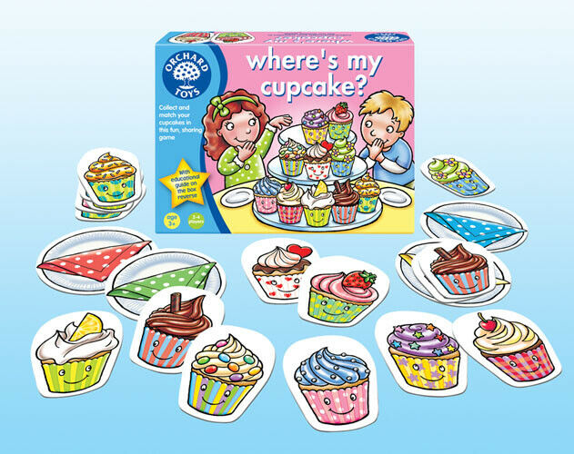 Orchard Toys 013 Where's my Cupcake? Kids Childrens British made Game 3 Yearss +