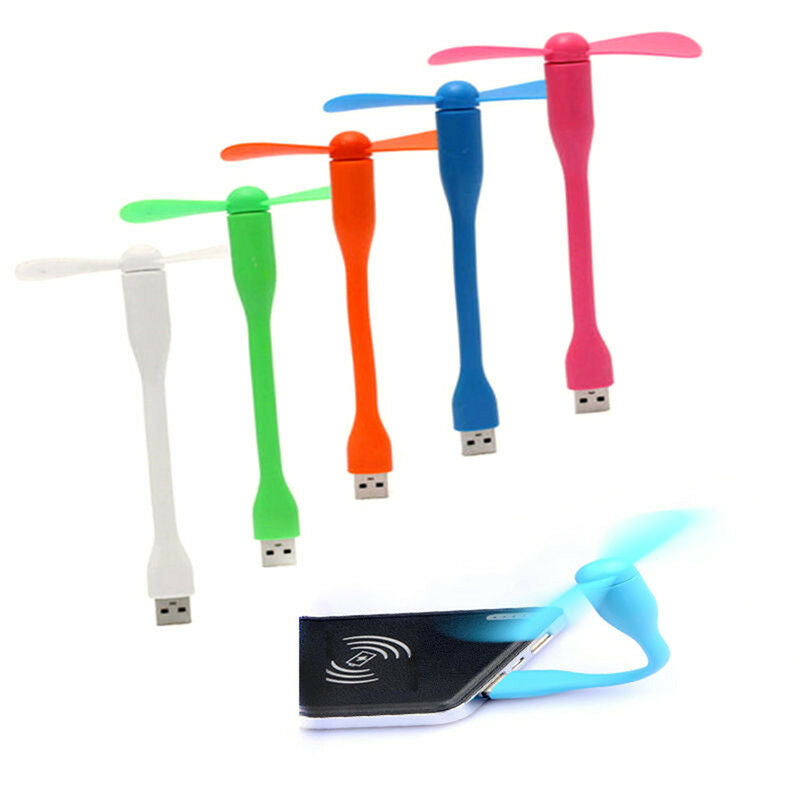 Travel Mini USB Cooling Fan Gadget Charge For All Power Supply USB Output.l8
