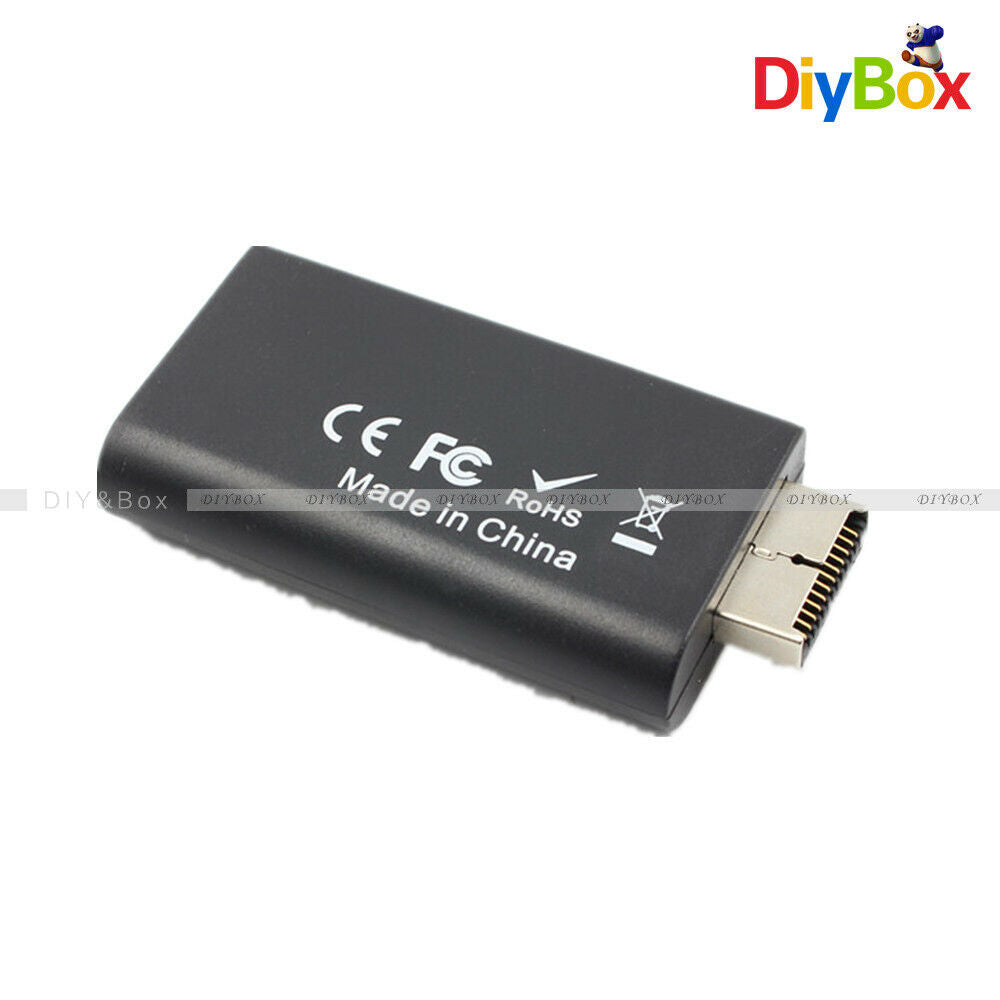 PS2 To HDMI Video Converter Adapter With 3.5mm Audio Output For HDTV Monitor