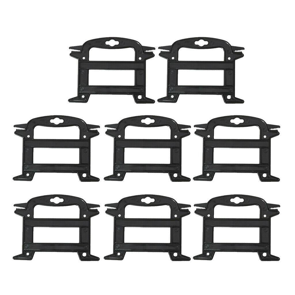 8x Plastic Sturdy Rope Winder Organizer Cord Holder Backpacking Backyard