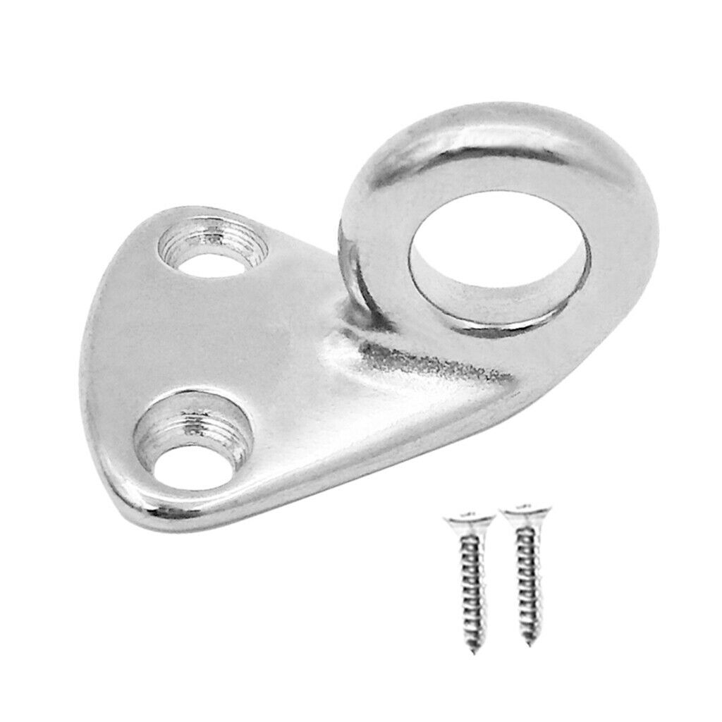 Set of 2 Stainless Steel Clothing Hat Hook Hanging Holder Marine Boat Yacht