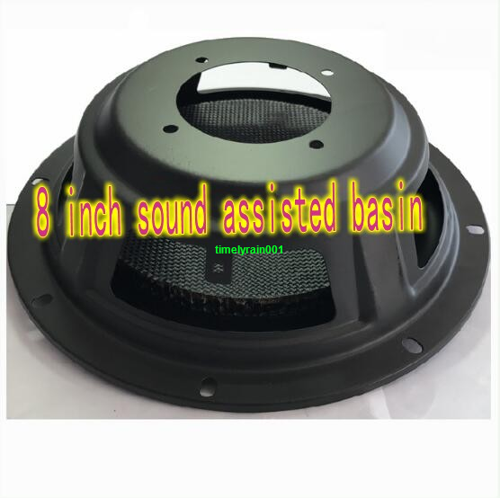 1pcs 8"inch bass radiator passive Speaker Woofer vibration basin With frame