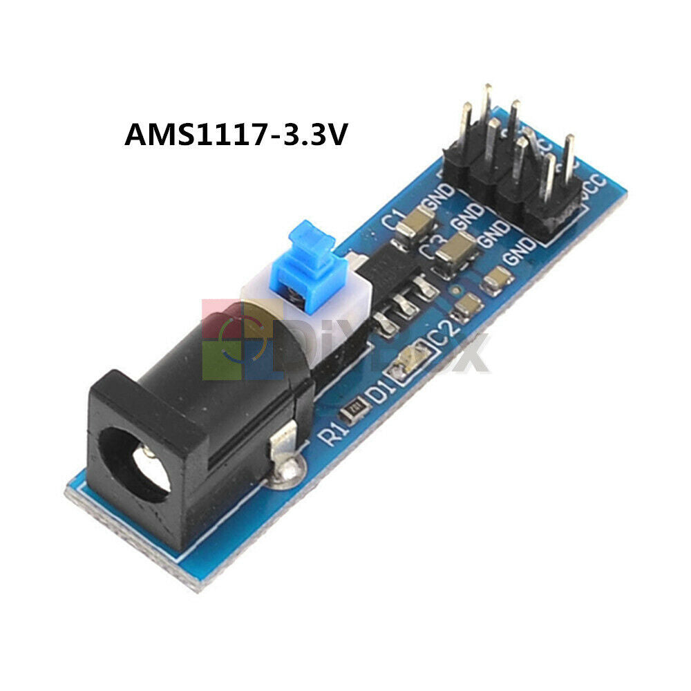 AMS1117-3.3 V Outpu Power Supply Module Voltage Regulator Voltmeter ED 3-Digital