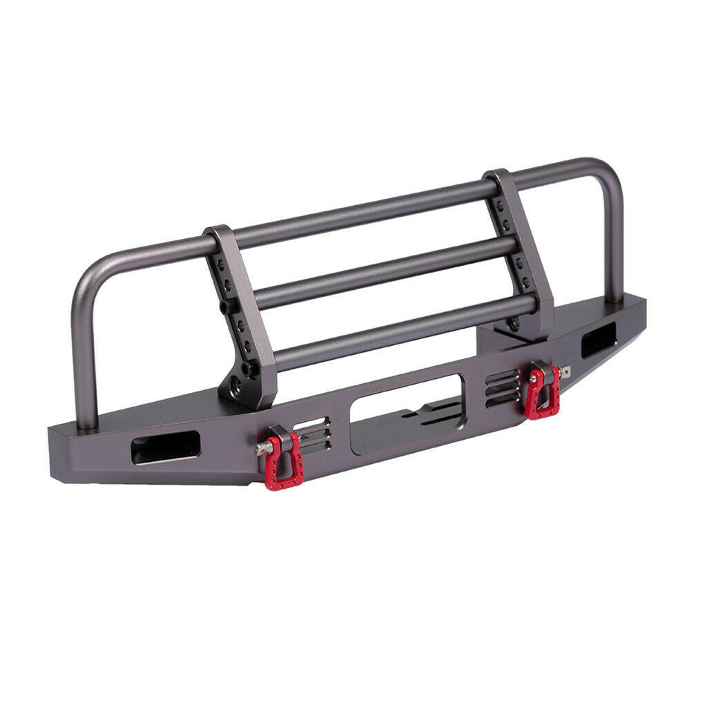 RC Car Metal Front Bumper Rock Crawler Car Accessory for TRX4 Axial Scx10