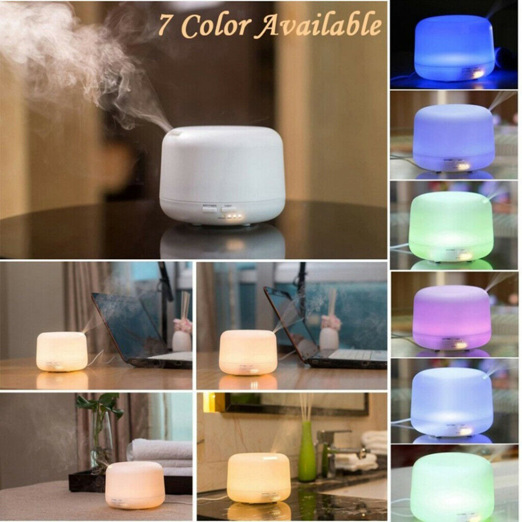 300ml Aroma Air Diffuser Ultrasonic Air Aromatherapy Humidifier LED Light