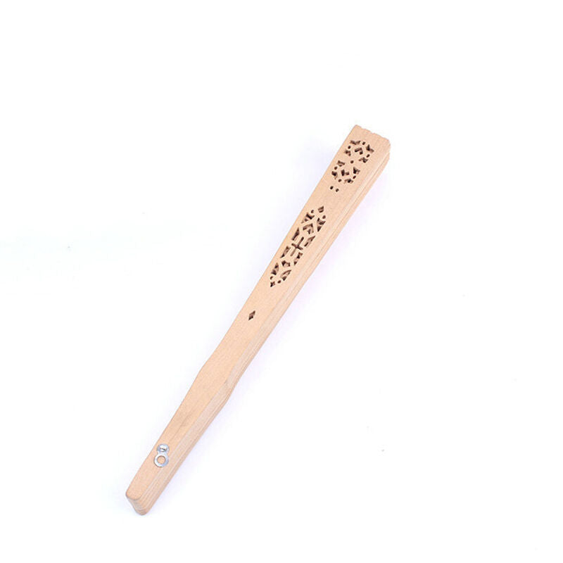 Chinese Bamboo Folding Hand Fan Wedding Party Flower Pattern Retro Gift Wo.l8