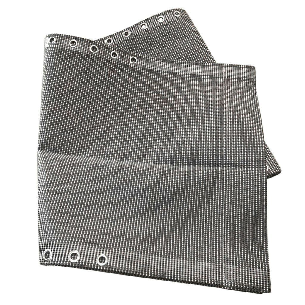 Fabric Recliner Cloth with String for Non-gravity Sling Chairs Couches Gray
