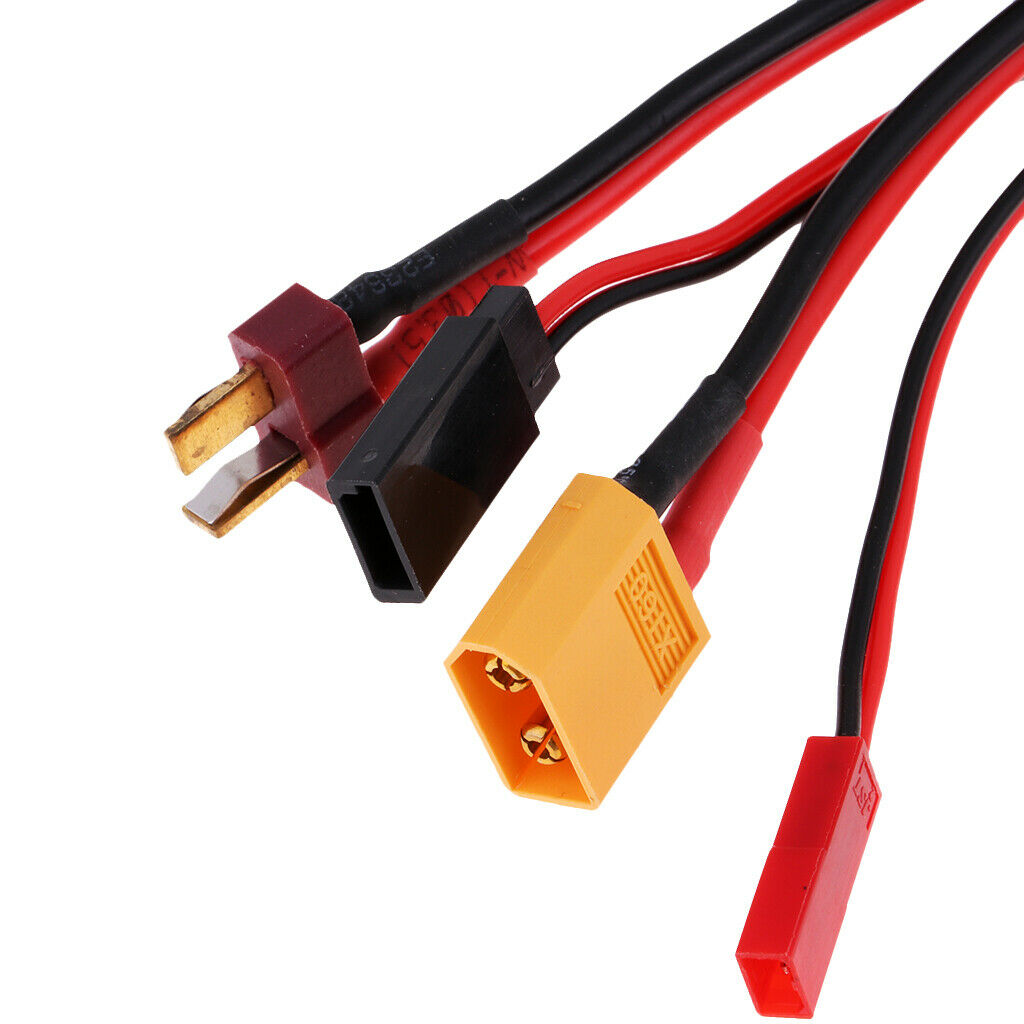 4mm Banana Connector 2S XT60 Charge Cable Lead LiPo Battery