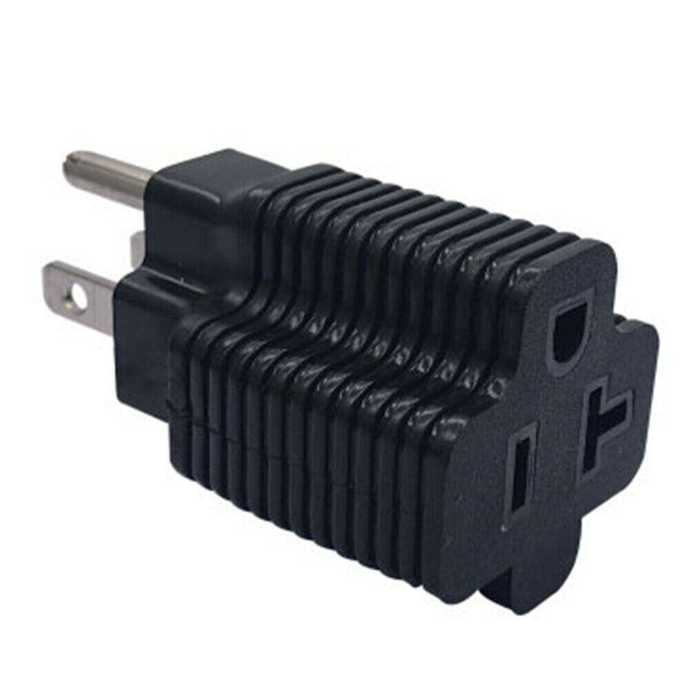 Household electrical adapter NEMA 5-15P male to NEMA 5-20R female adapter.l8