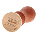 Stylish Initial Wax Seal Stamp Envelope Invitations Label Capital Letter