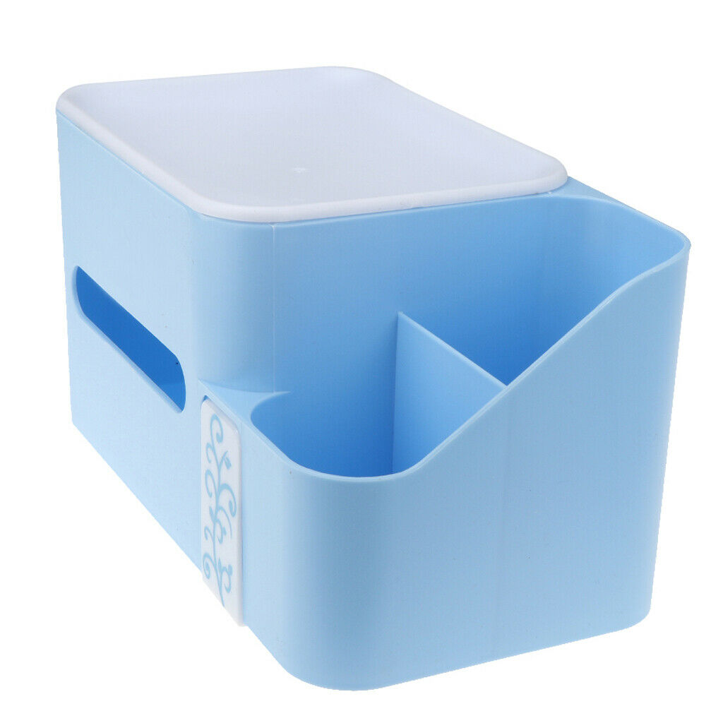 Napkin Holder Remote Control Plastic Storage Box Home Office Desk Tissue Box
