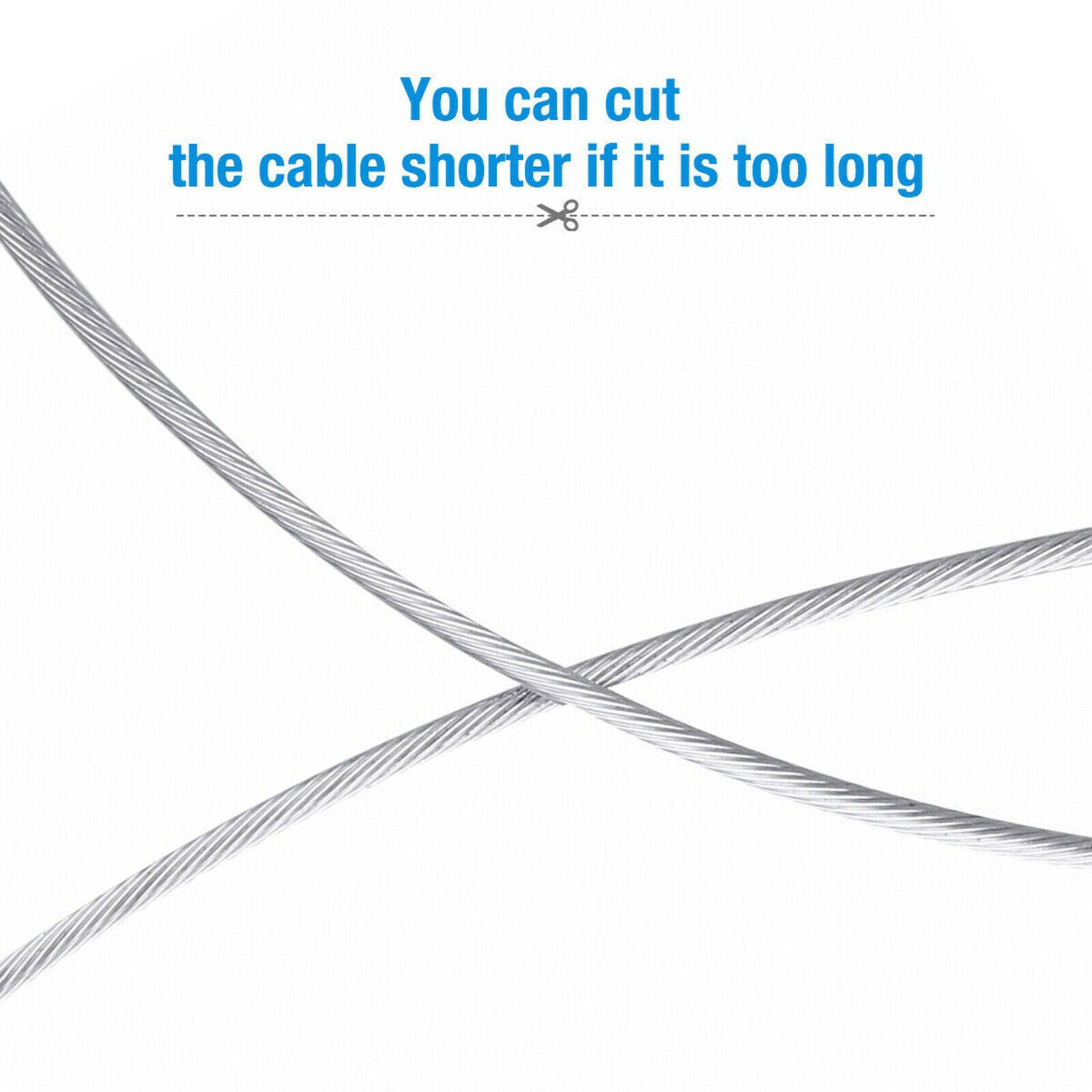 10PCS Bike Shift Brake Cable, Bike Shift Cables, Premium Bike Shifter Cables,