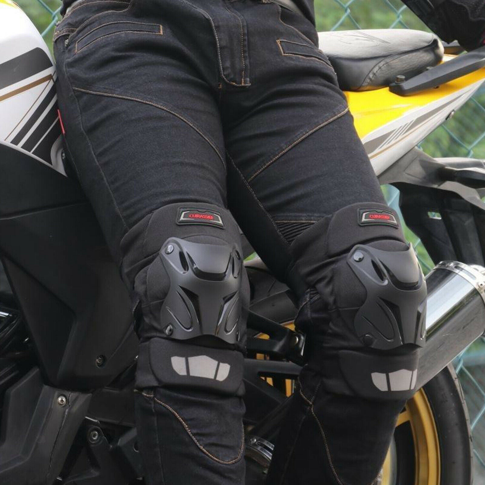 Oxford Cloth Motorcycle knee Pads Kneepad Protector Protection Off Road