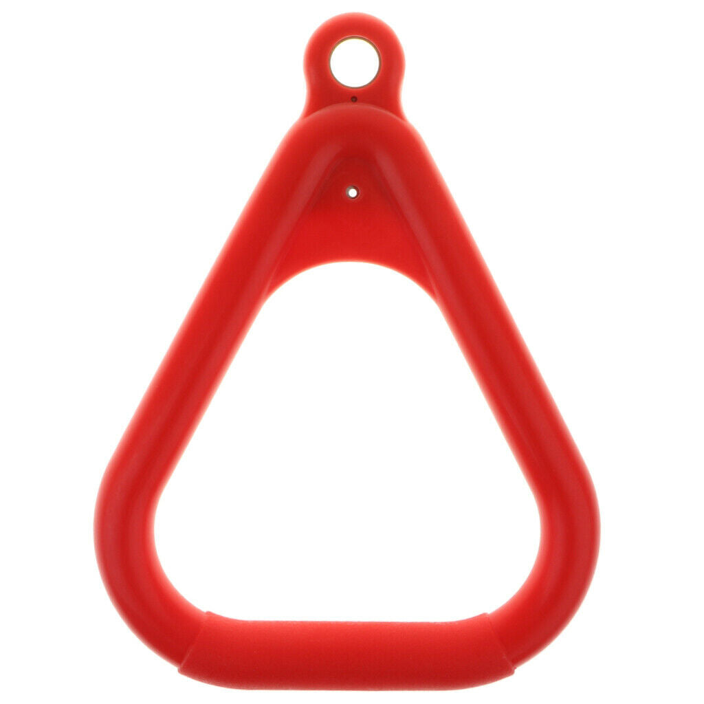 3x Plastic Kids Outdoor Indoor Trapeze Swing Ring Playground Swing Accs Load: