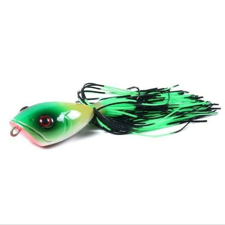 5Pcs 10cm/10.5g Plastic Frog Fishing Lures Baits