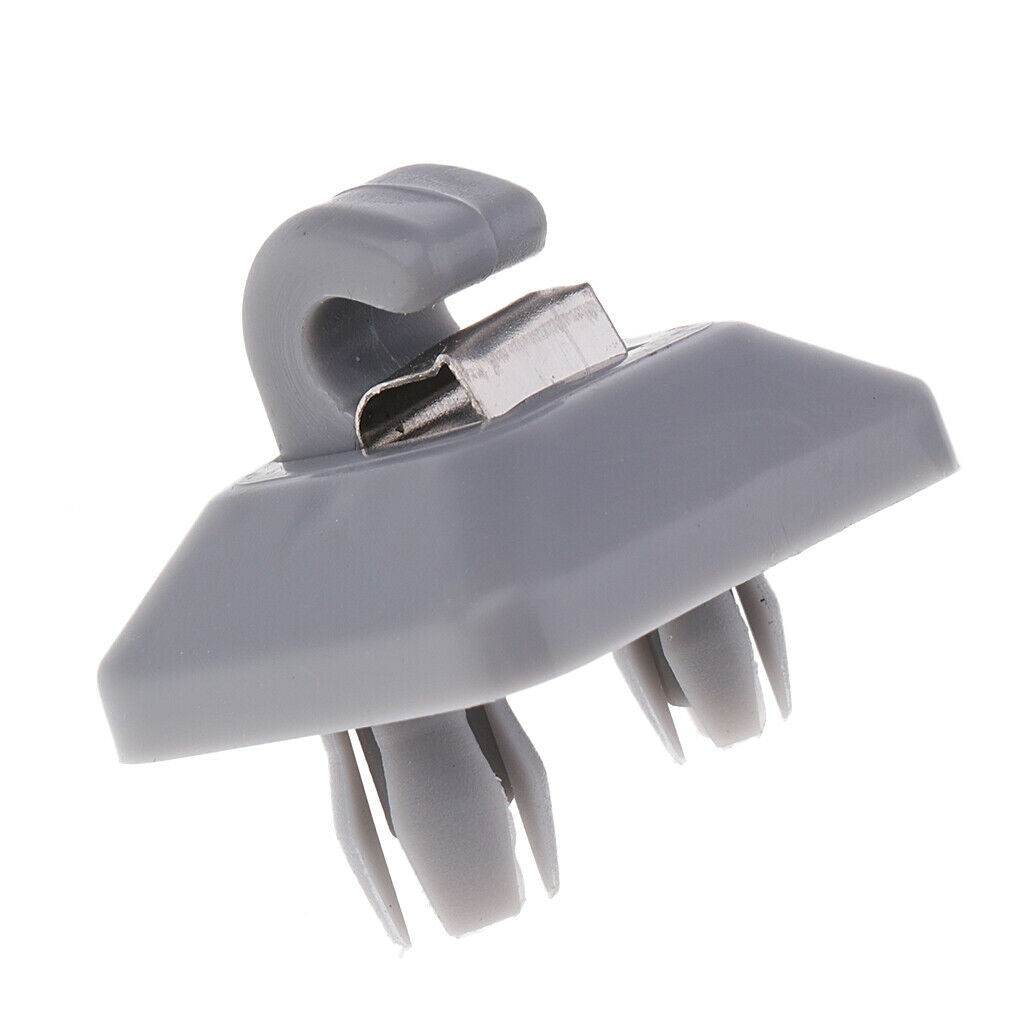 1PC Car Sun Visor Hook Clip Bracket Replacement Gray For Audi A4L Q5 A5 Q3 A6L