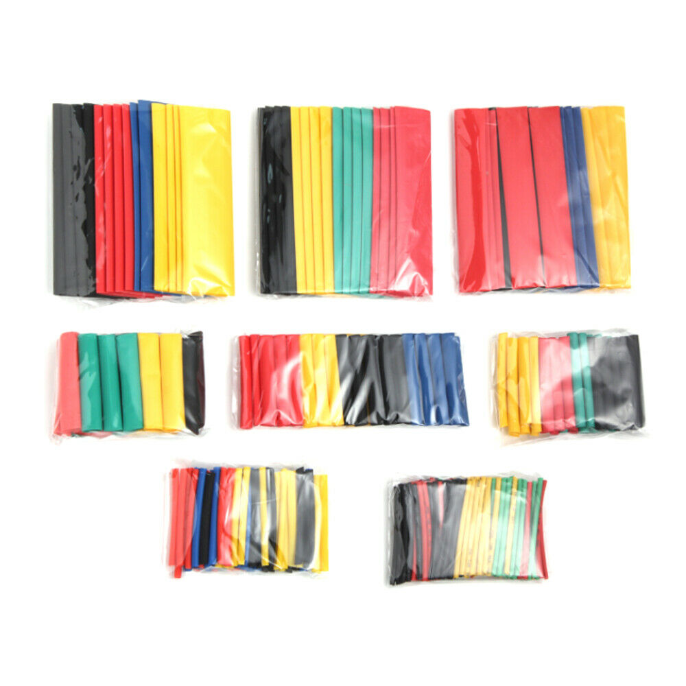164Pcs Shrinking Assorted Heat Shrink Tube Wire Cable Insulated Sleeving Tubing