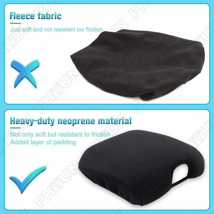 For 2010-2017 Dodge RAM 1500 2500 3500 Center Console Cover Armrest Pad Black