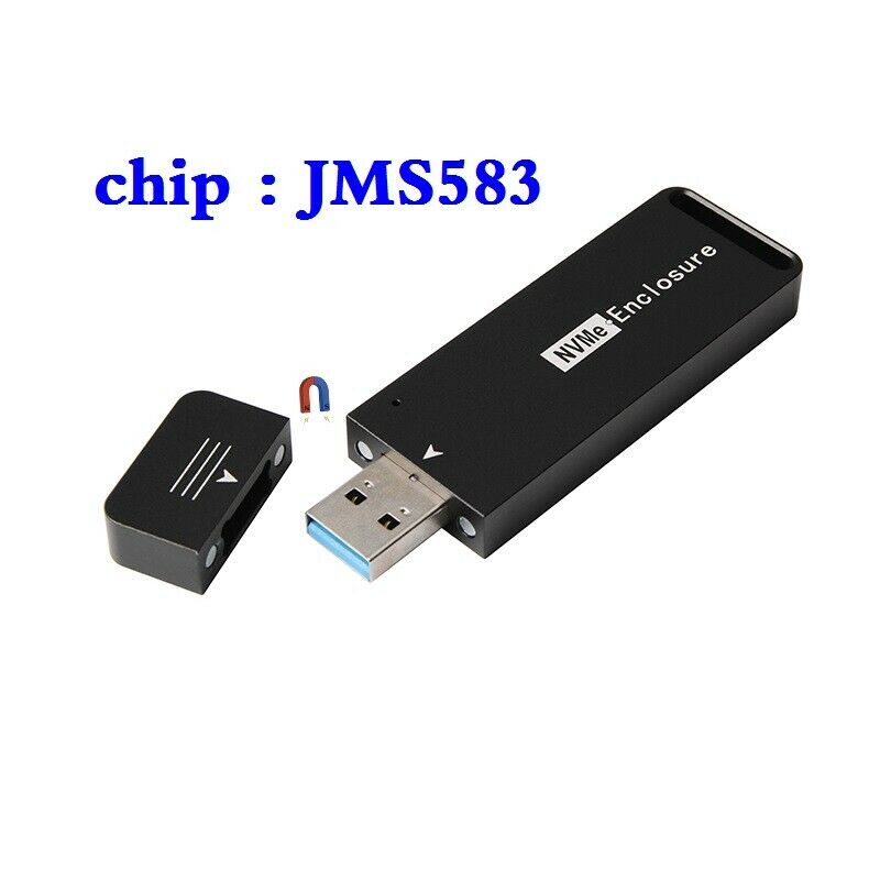 USB 3.0 USB 3.1 To 2230 2242 M Key NGFF M.2 NVME PCIE SSD Enclosure