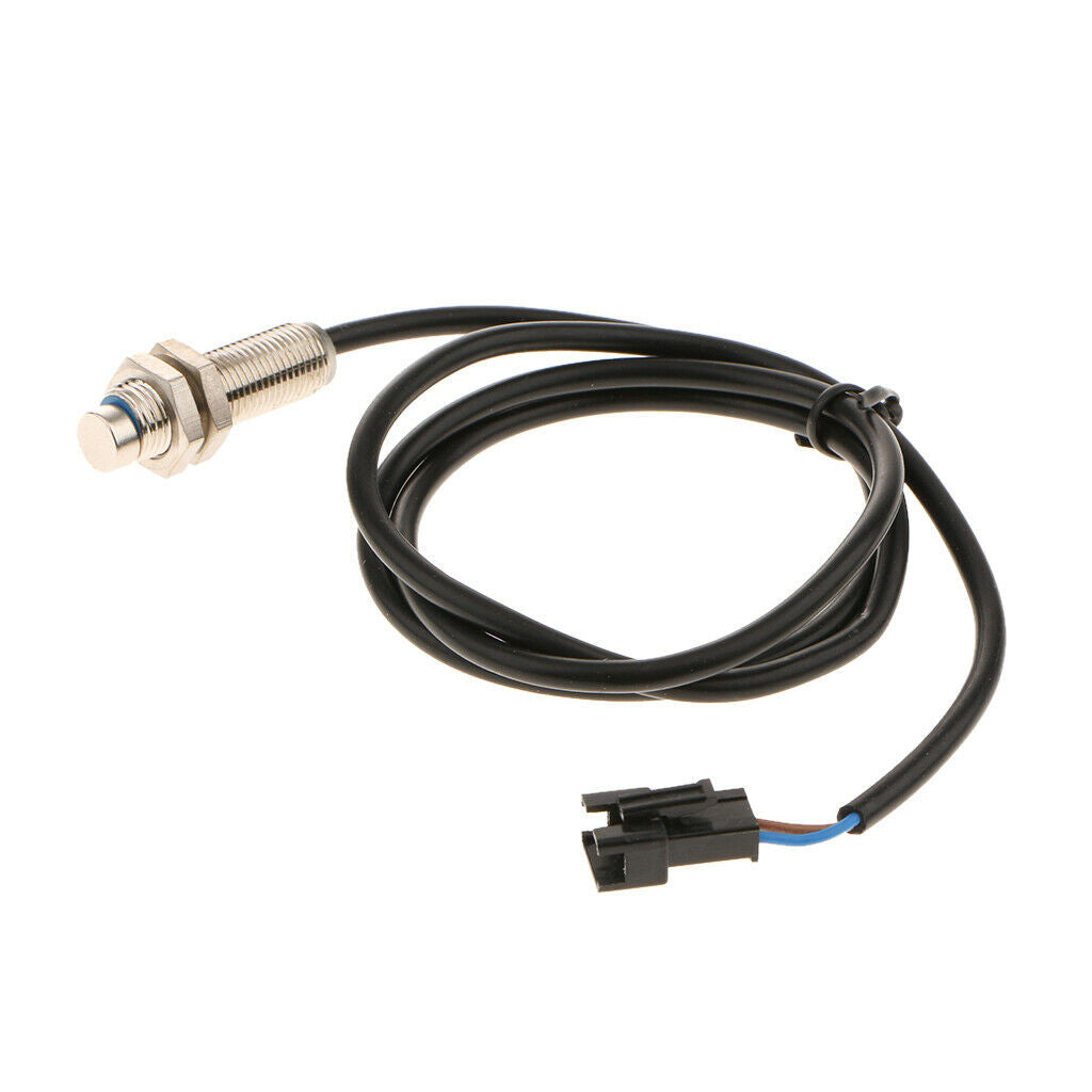 2x Digital Sensor Wire with Magnet for Motorcycle Speedometer Tachometer
