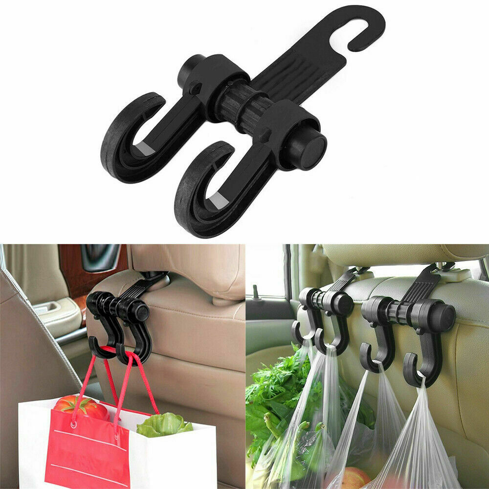 Car Seat Back Storage Hook Sundries Hanger Bag Holder Universal Multifunction X1