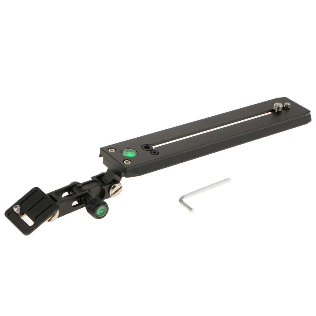250x50mm Telephoto Zoom Lens Bracket Plate Long Focus Support Stand Holder