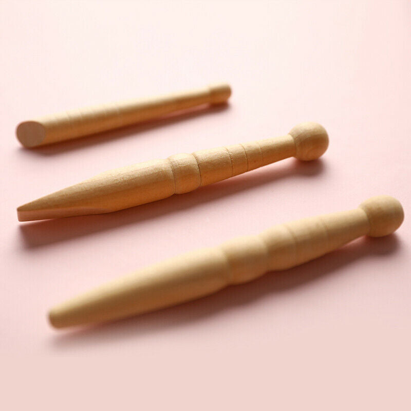 Wooden Foot Body Massage Stick Relieve Muscle Soreness Relaxing T TnA KX