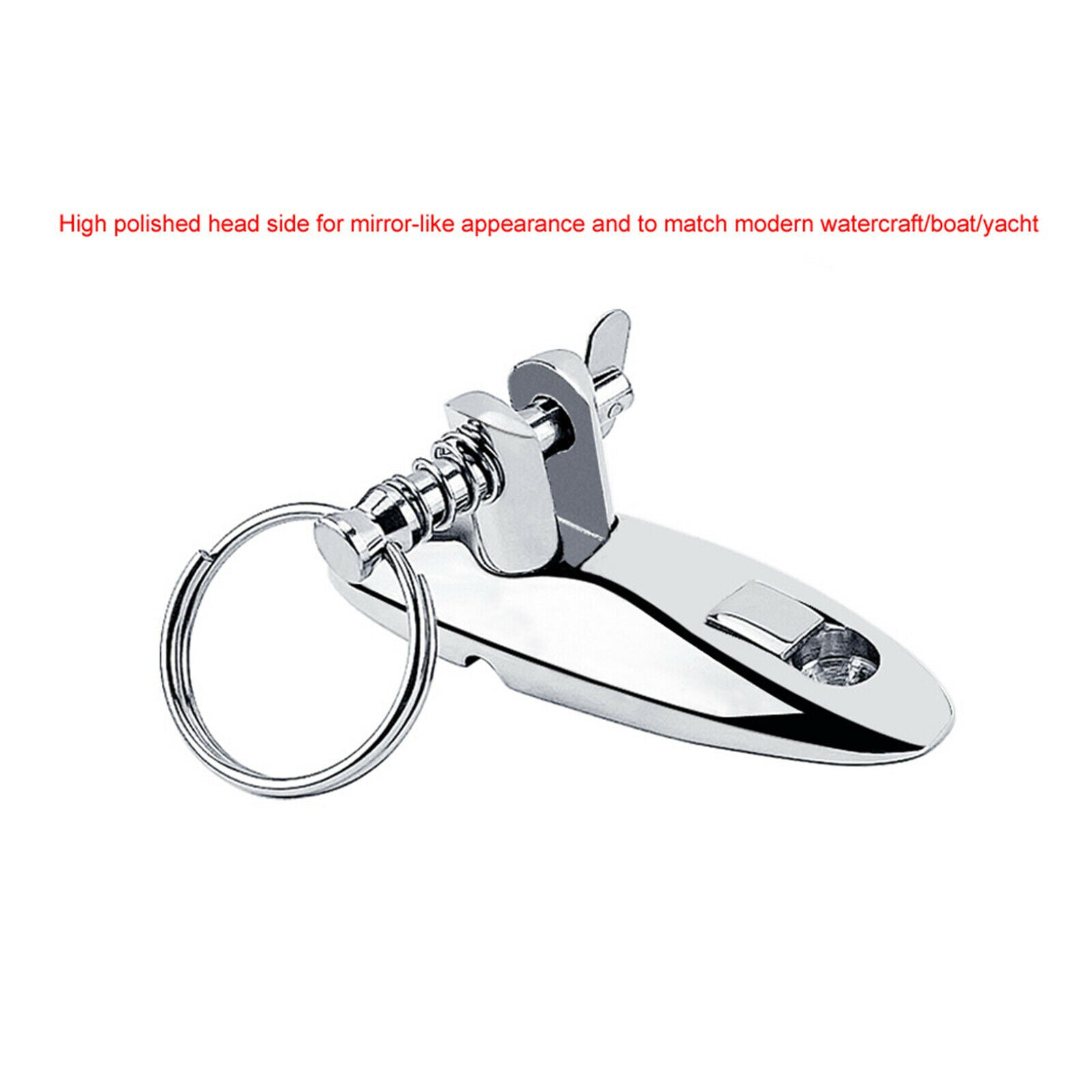 Marine Hinge for Bimini Boat Top Fitting Canoe Raft Kayak Awning Pin version