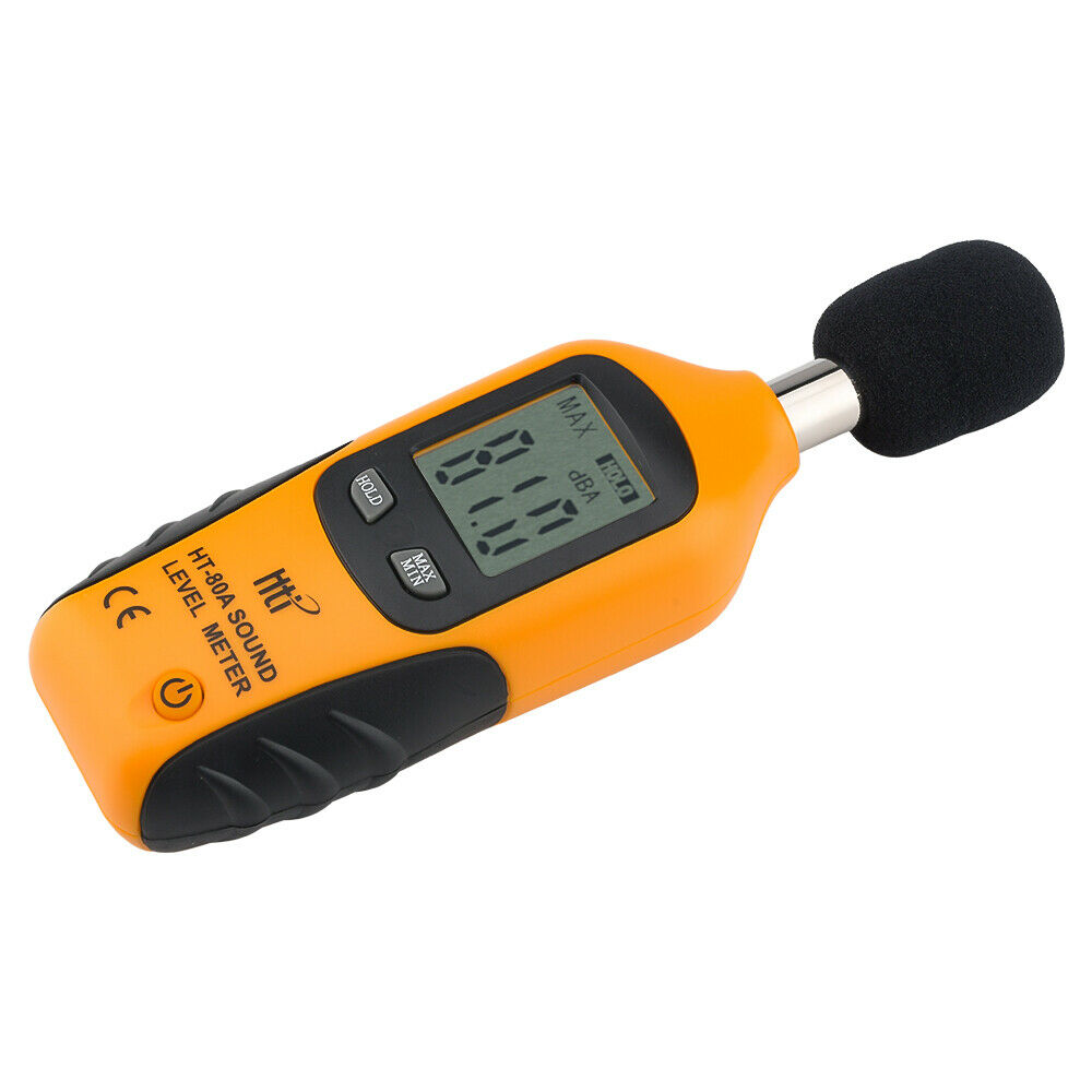 Digital LCD Noise Tester 40-130dB Handheld Sound Meter Noise Measuring Meter NEW