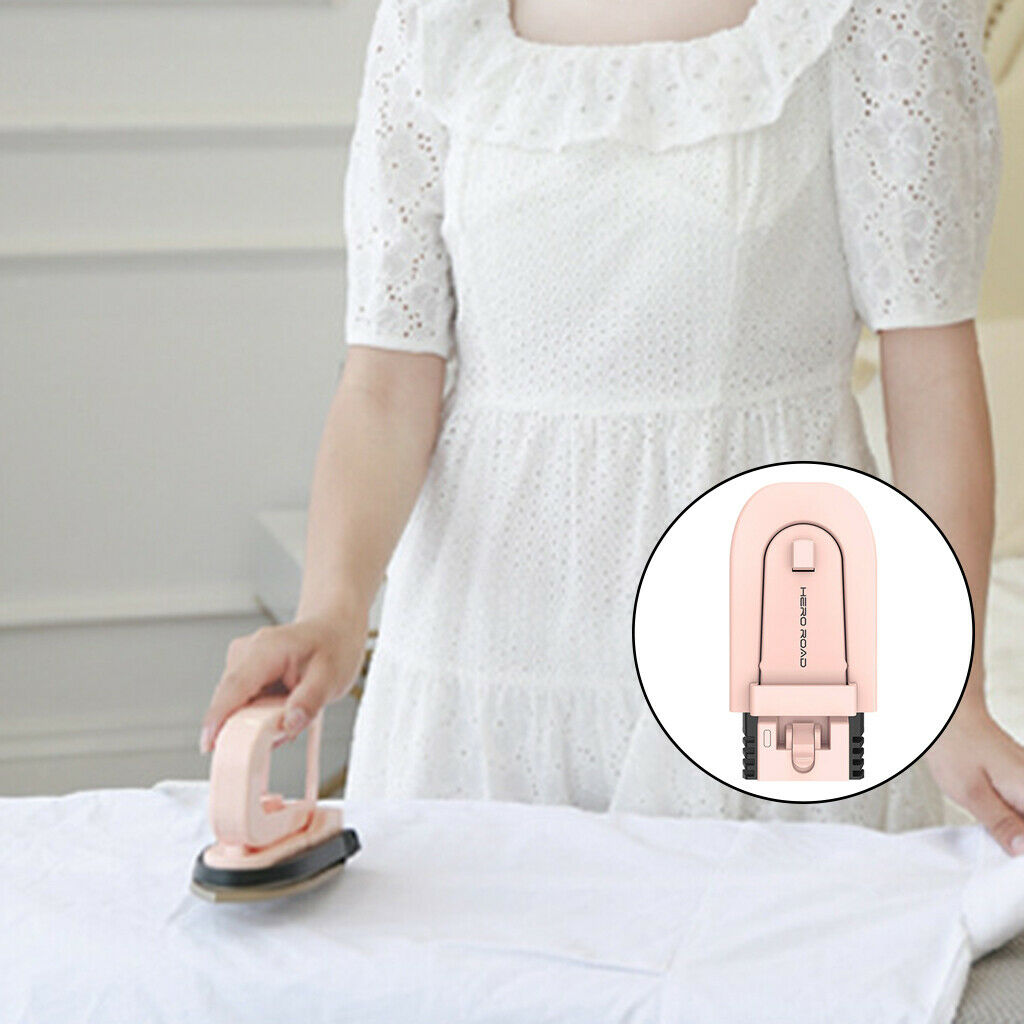 Portable Wireless Mini Electric Iron with Spray for Business Travel Supplies