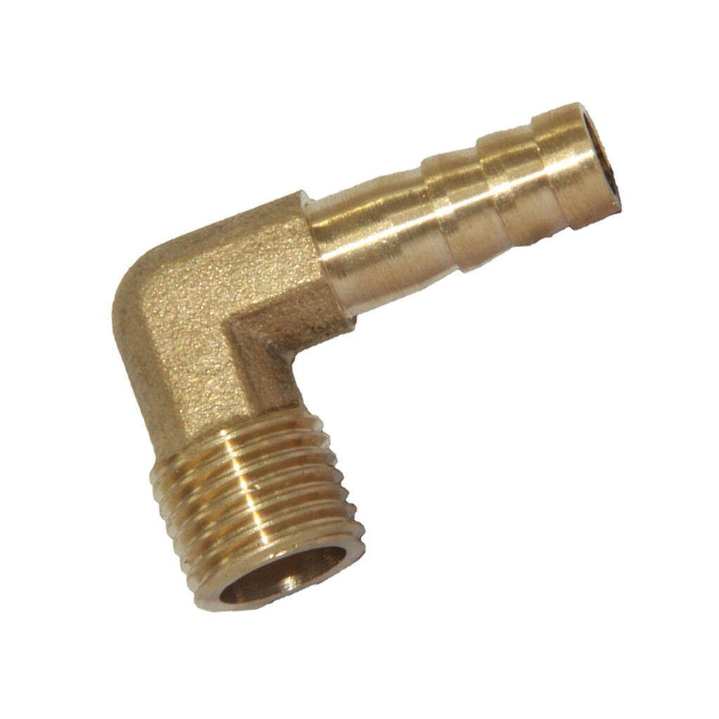 Brass Air Line Hose Coupler Fittings Male End Thread Quick Connector 1/4 8mm