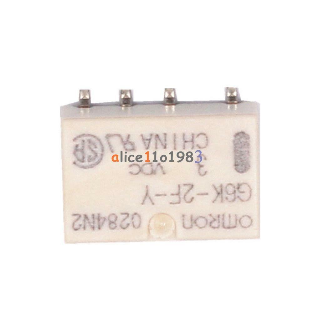 5PCS SMD 3V G6K-2F-Y-3VDC Signal Relay 8PIN for Omron Relay