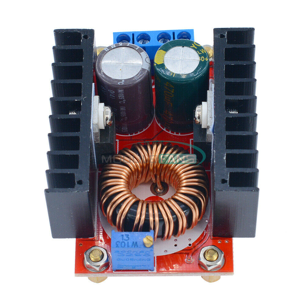 DC-DC Converter 100W Boost Power Supply Module 10-32V Step up to 60-97V Voltage