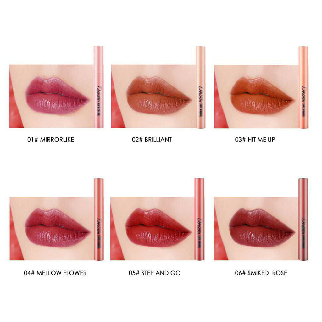 Hydrating Lipsticks Set Long-Lasting Pigmented Creamy Smooth Lip Stick