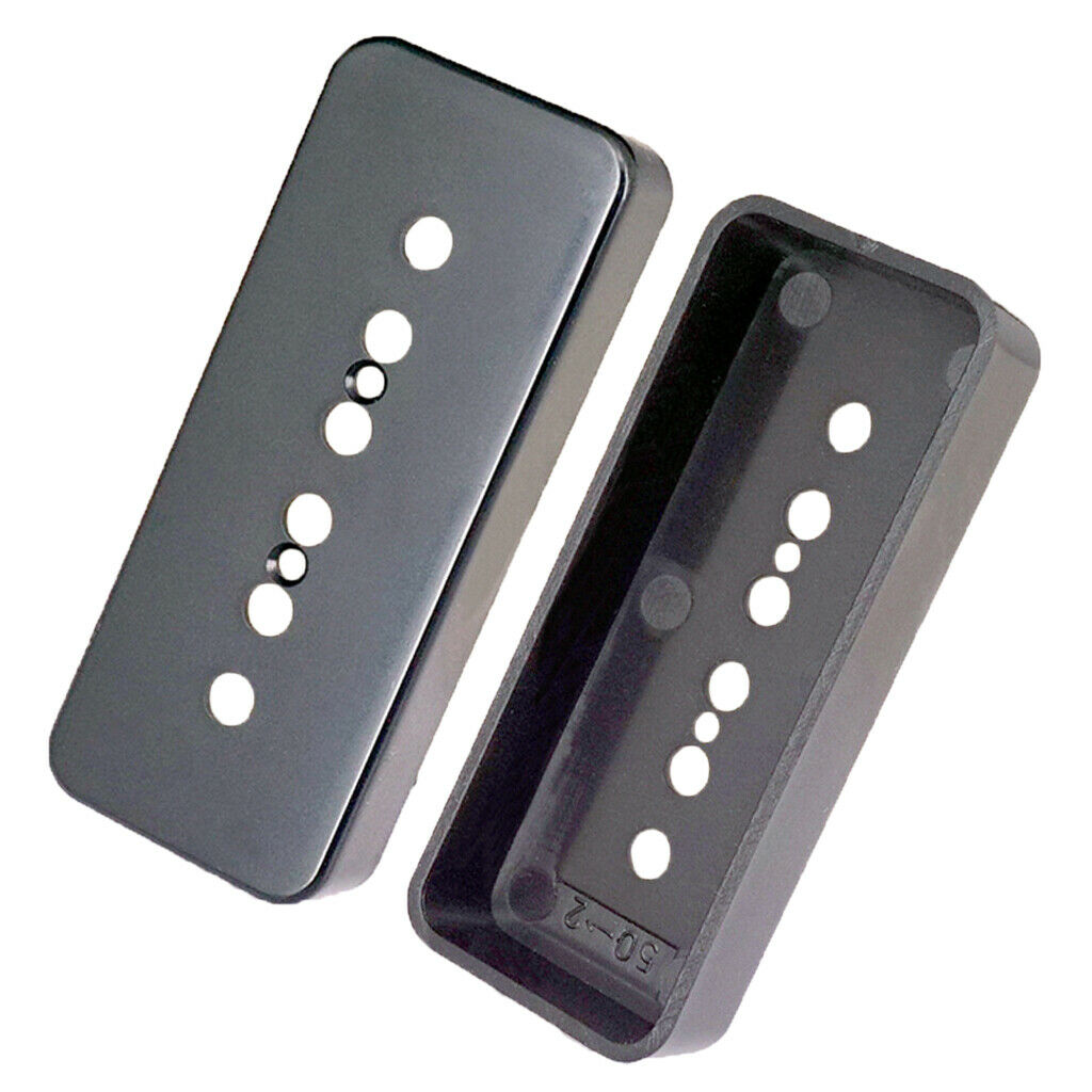 2 Pieces Electric Guitar Pcikup Cover for P90 Pickup Replacement Parts 52