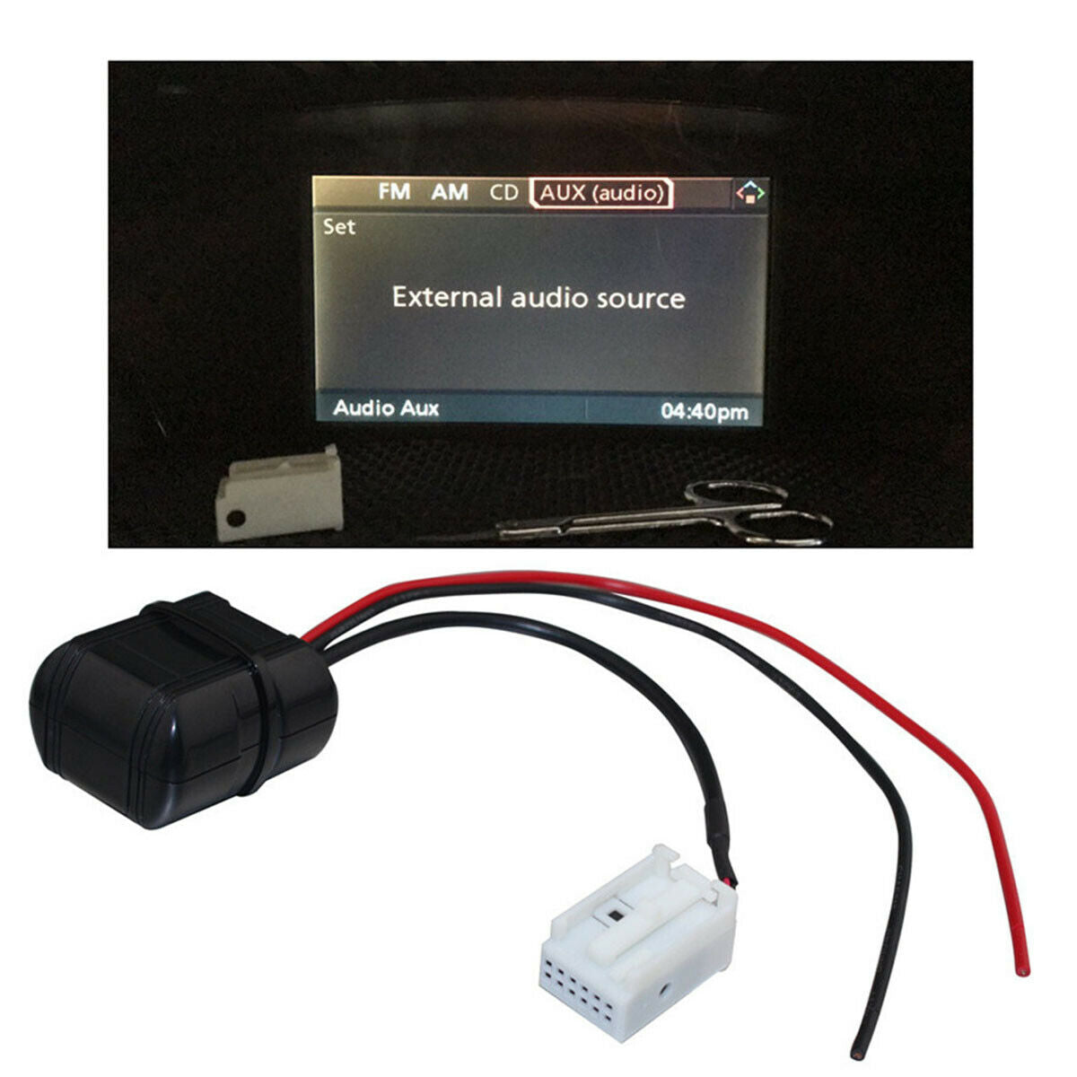 Car external audio Bluetooth connection tool Bluetooth AUX in Adapter for BMW