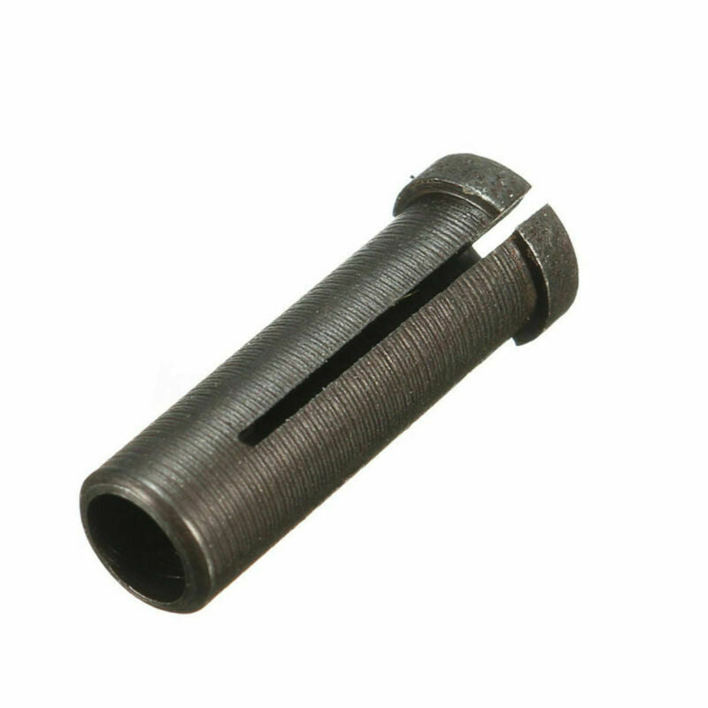 3pcs 1/4" to 1/8" Black Reducer Adapter Chuck Collet For Die Grinder Tool 20mm