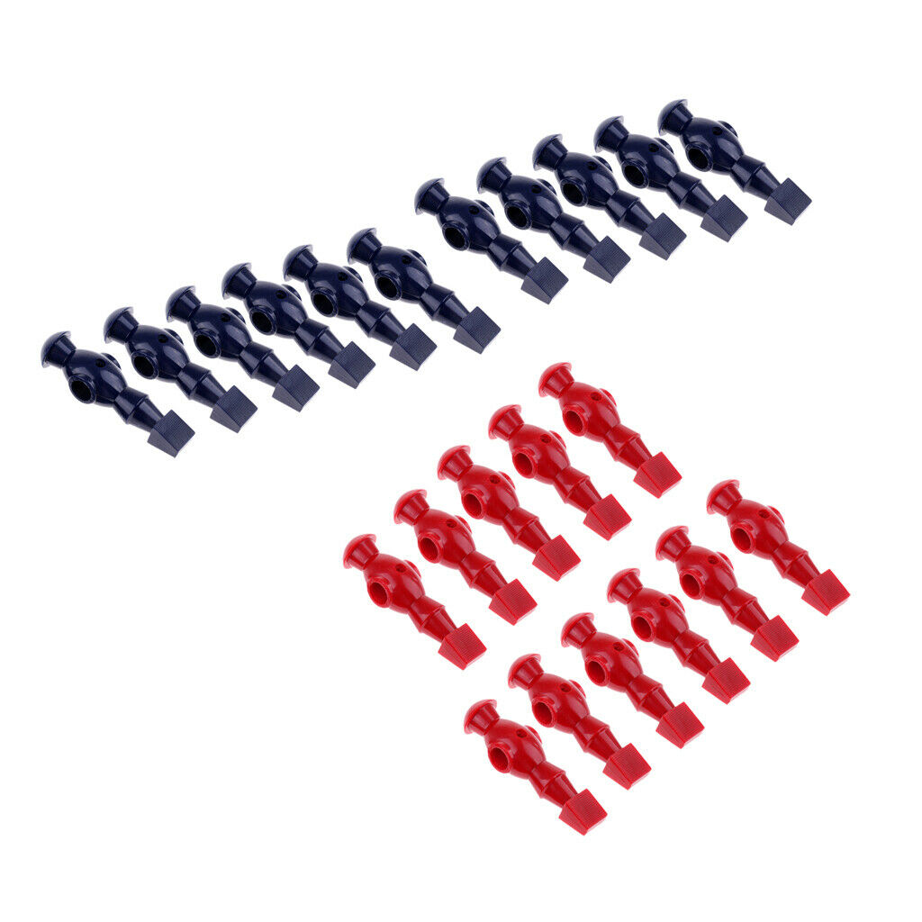 22 Pcs Replacement Soccer Player Ballina Diameter 10 X 1.4cm Accessories
