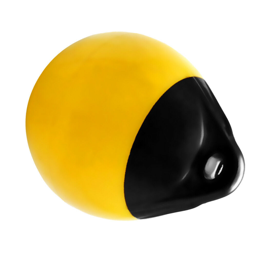 Durable Inflatable Boat Fender 9.8" x 11.8" Yellow Heavy Duty Marine Bumpers