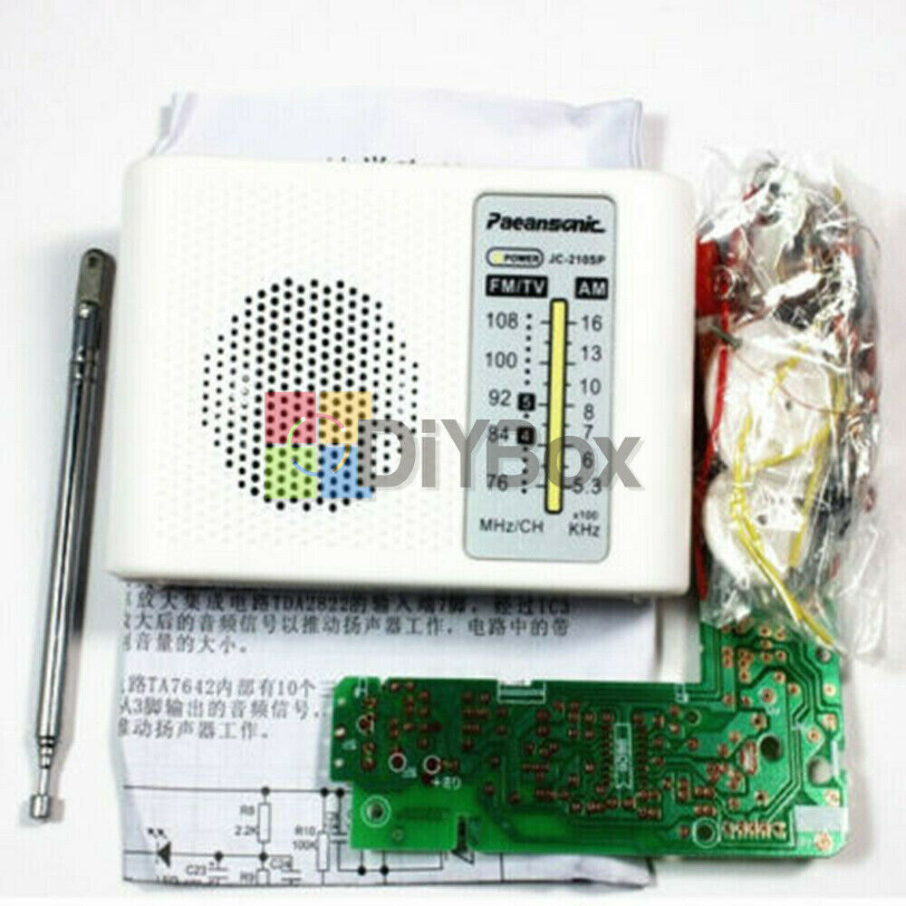 CF210SP FM Am Radio Kit Parts Suite for Ham Electronic Lover Assemble DIY