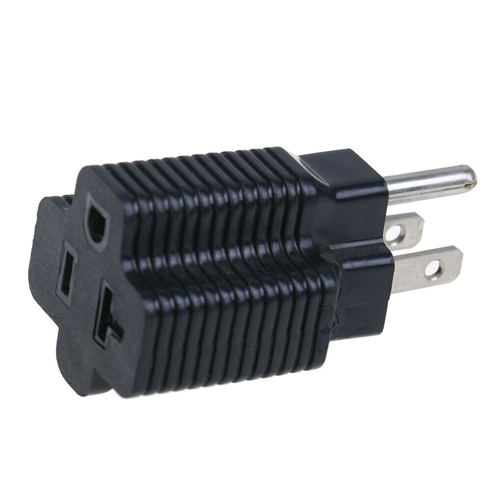 Household electrical adapter NEMA 5-15P male to NEMA 5-20R female adapter.l8