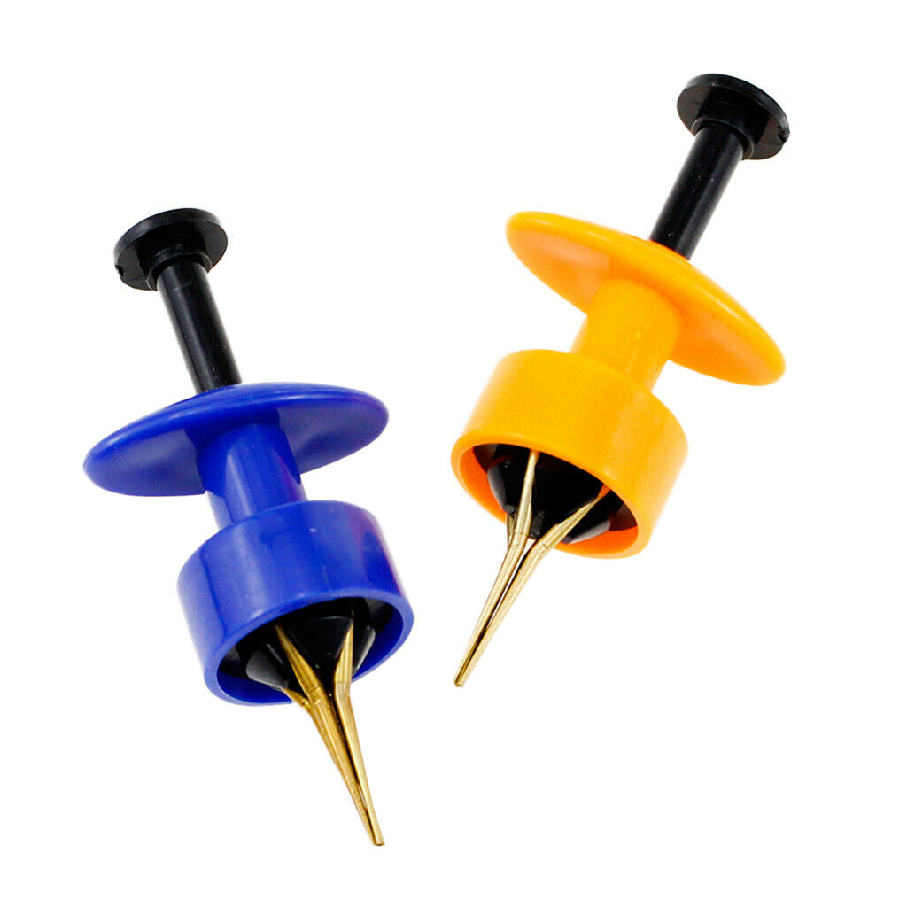 2pcs Fishing Baits Clip, Portable Lures Clip, Lightweight Earthworm Earthworm