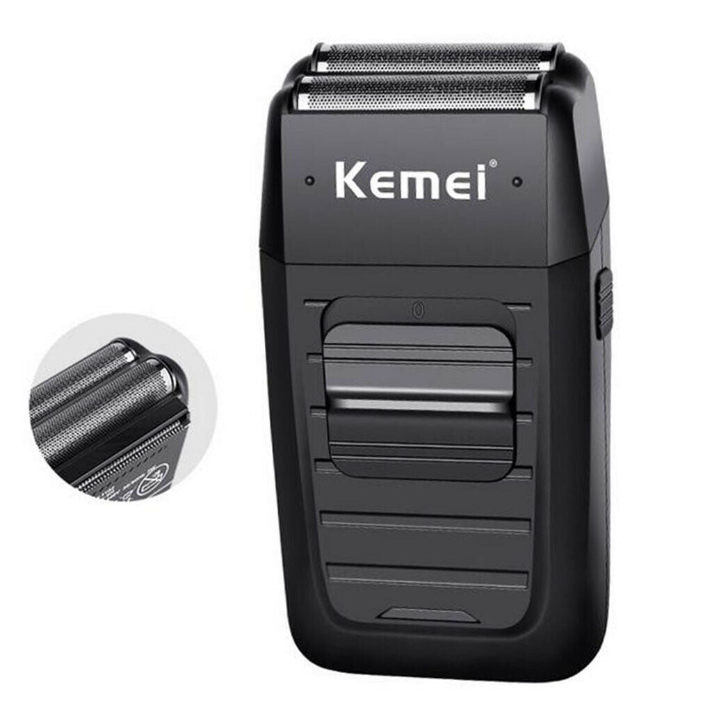 Portable Mini Reciprocating Cordless Powerful Twin Blade Electric Razor